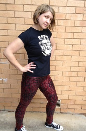 Amanda vs Self-Drafted Tights