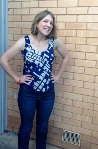 Amanda vs The Grainline Studio Tank