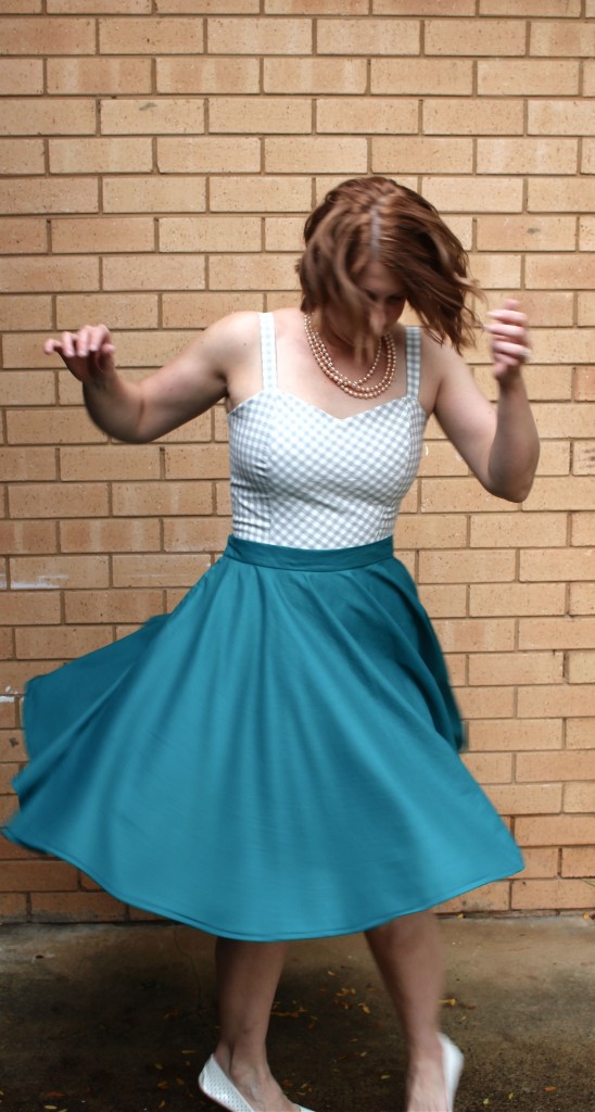 Circle Skirt in Action