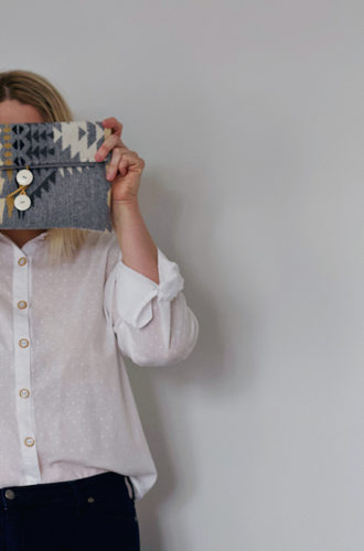 Amanda vs Pendleton Wool Clutch