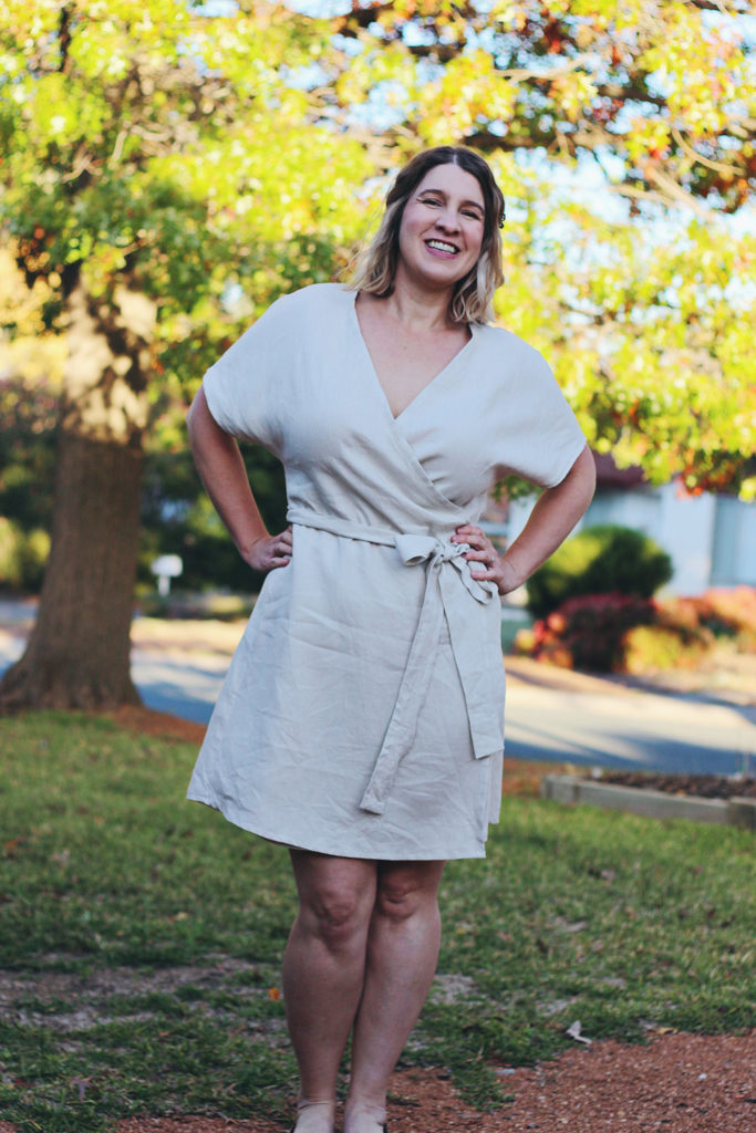 bellbird wrap dress