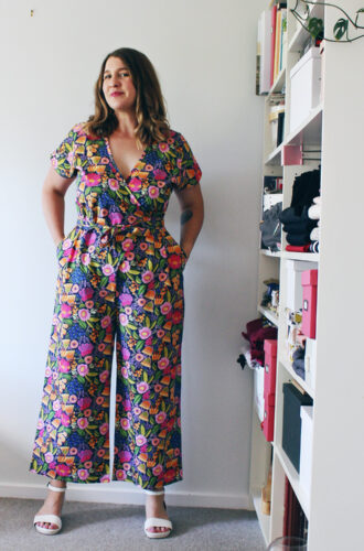 Amanda vs floral Zadie jumpsuit