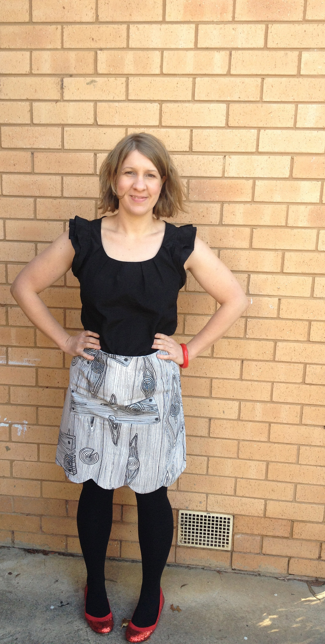 Amanda vs Colette Patterns Meringue Skirt