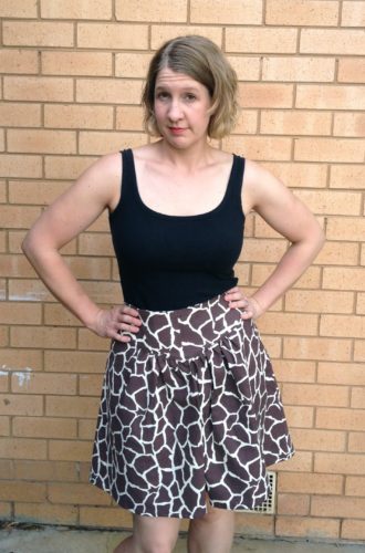 Amanda vs Jungle January Crescent Skirt